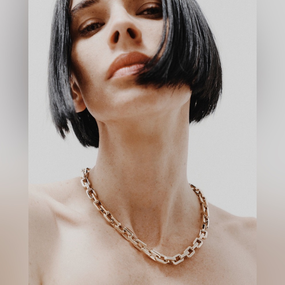 EDDIE BORGO/ Supra Link Gold Plated 17” Necklace - NWT